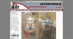 Desktop Screenshot of interfron.it