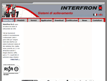 Tablet Screenshot of interfron.it